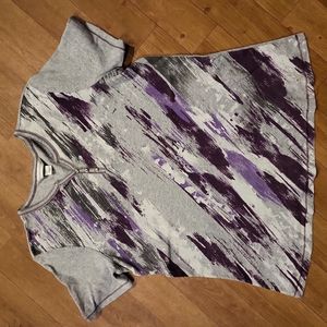 Short Sleeve Bling Henley tee